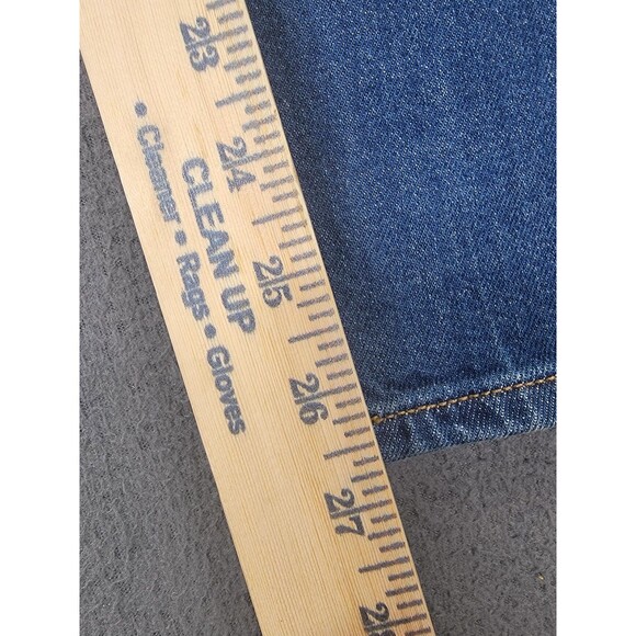 J.Crew Jeans Womens 28 Blue Essential Straight Stretch Denim Medium Wash BT090 - Picture 3 of 14